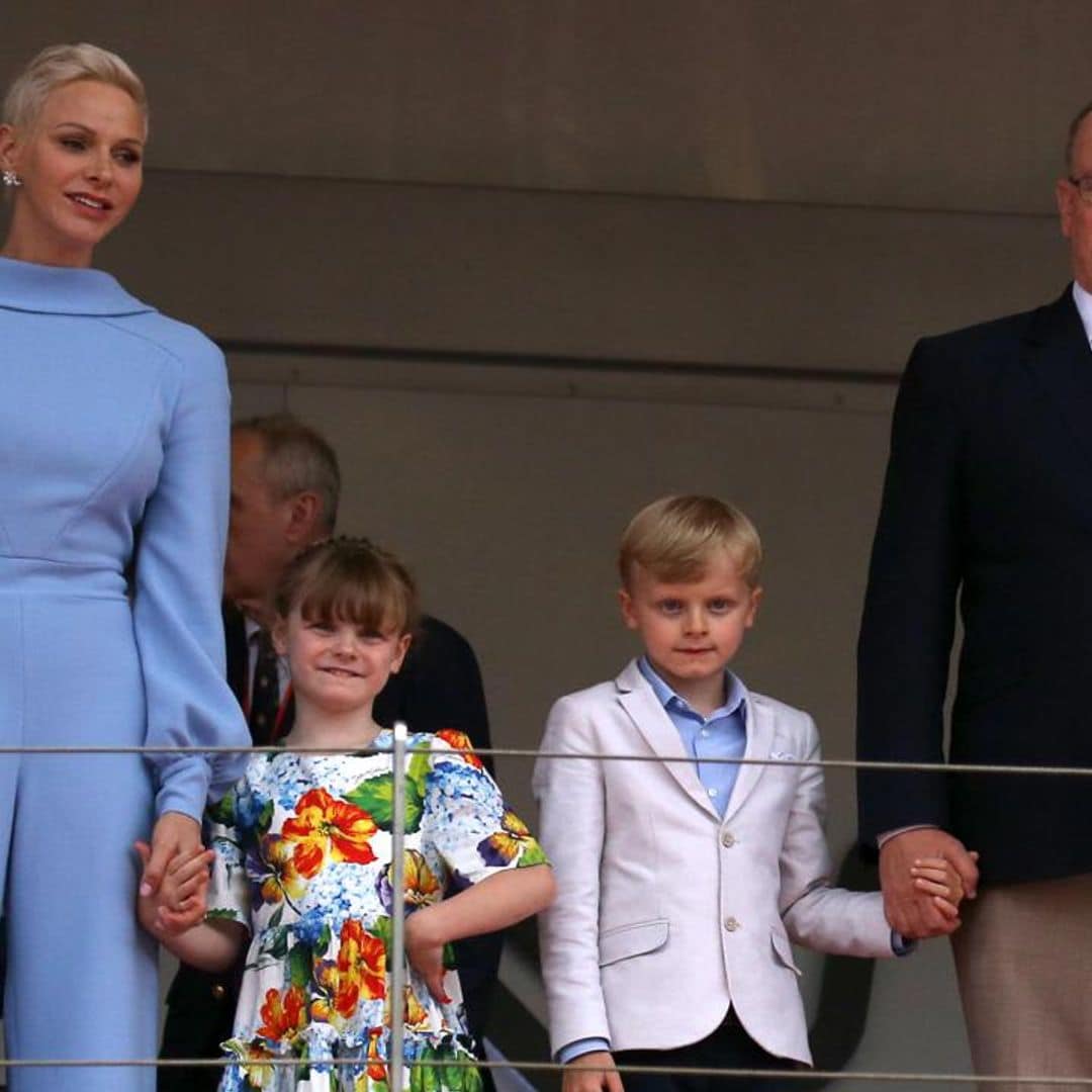 Princess Charlene and Prince Albert celebrate their twins’ achievement