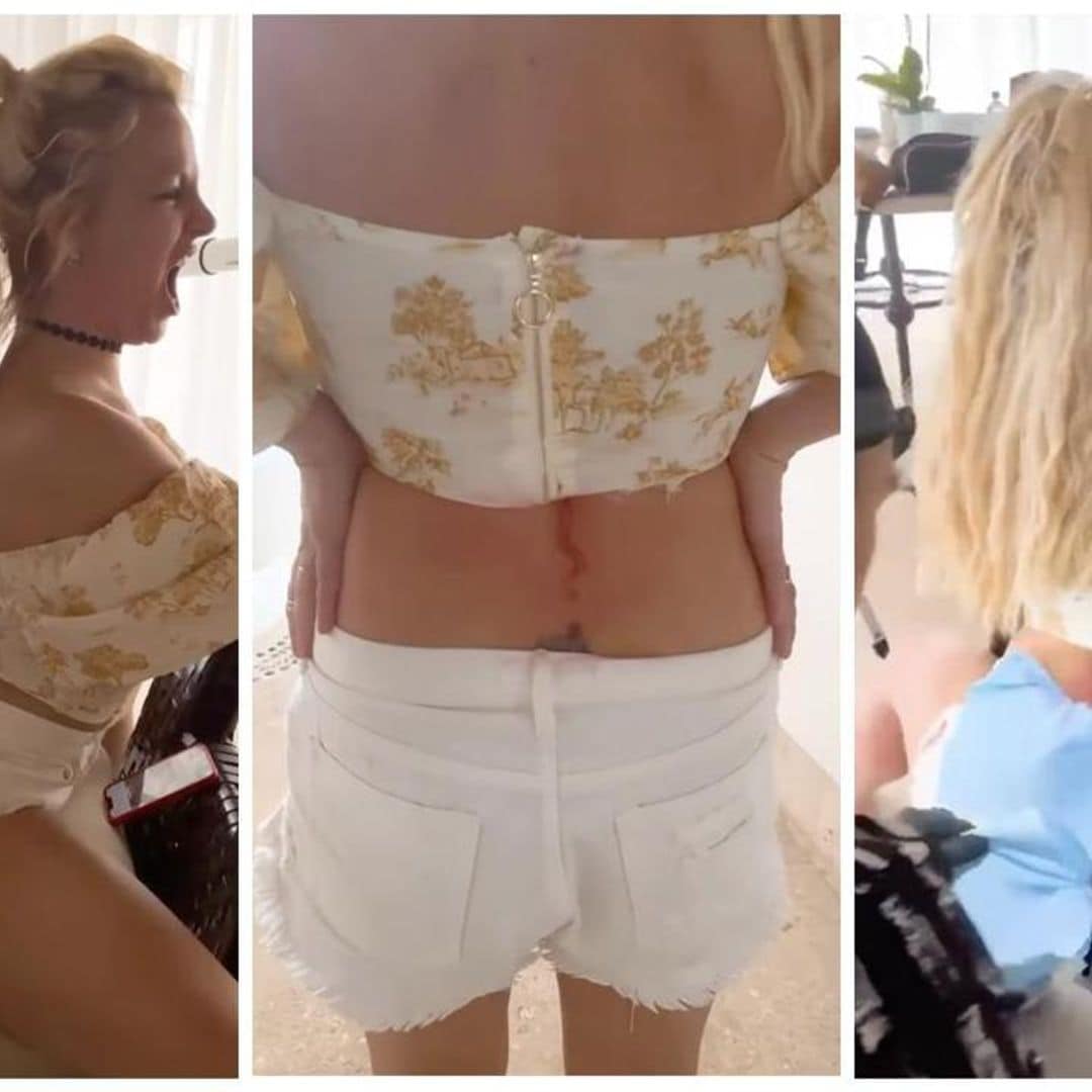 Britney Spears gets a red snake tattoo in Mexico amid divorce from Sam Asghari