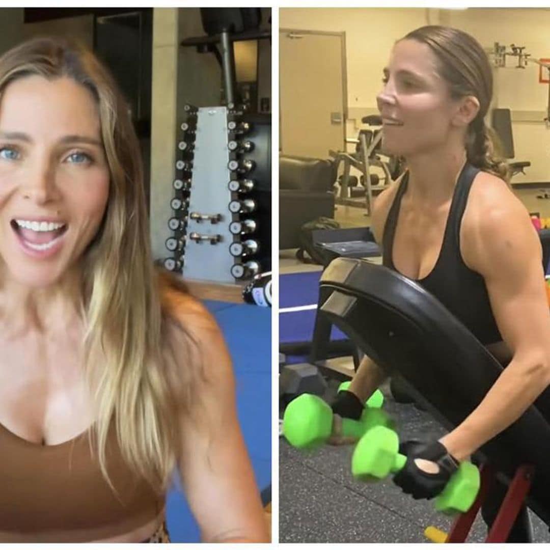 Elsa Pataky says her toned body is thanks to Chris Hemsworth’s workout app