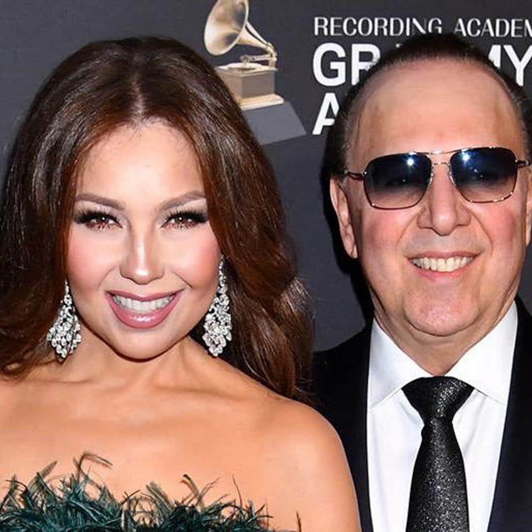 It was meant to be! Thalia and Tommy Mottola's love story