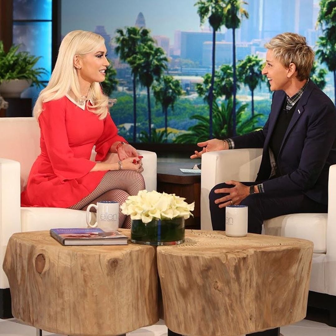 Ellen DeGeneres asks Gwen Stefani if Blake Shelton is a good kisser: Video