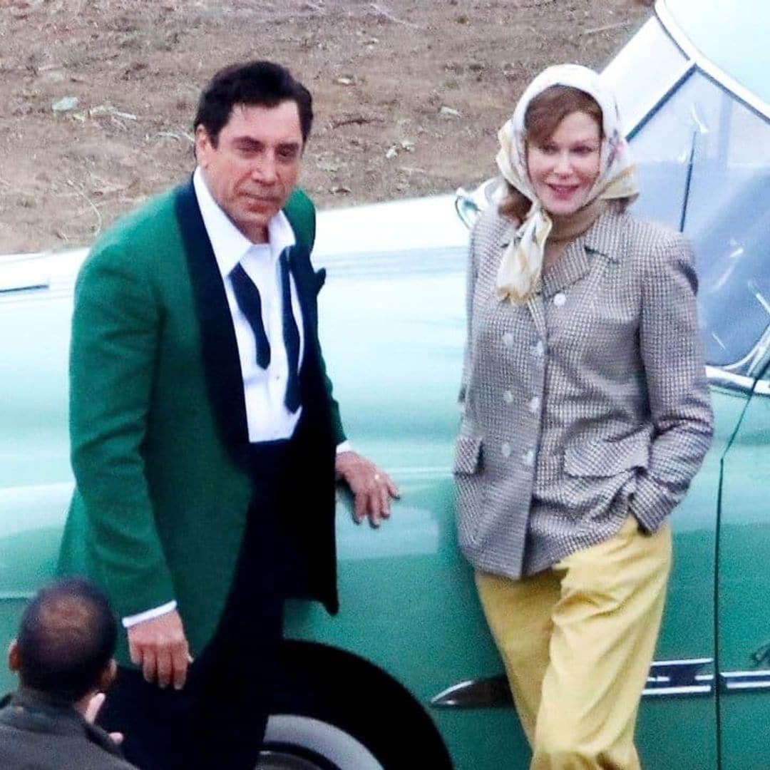 Here are new photos of Nicole Kidman and Javier Bardem filming ‘Being the Ricardos’