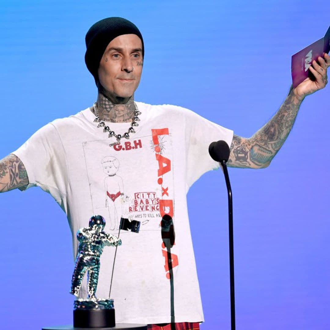 Travis Barker gushes over the love note Kourtney Kardashian wrote for him