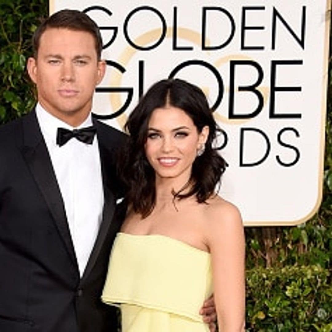 Jenna Dewan-Tatum and Channing Tatum battle on the dance floor at Golden Globes afterparty