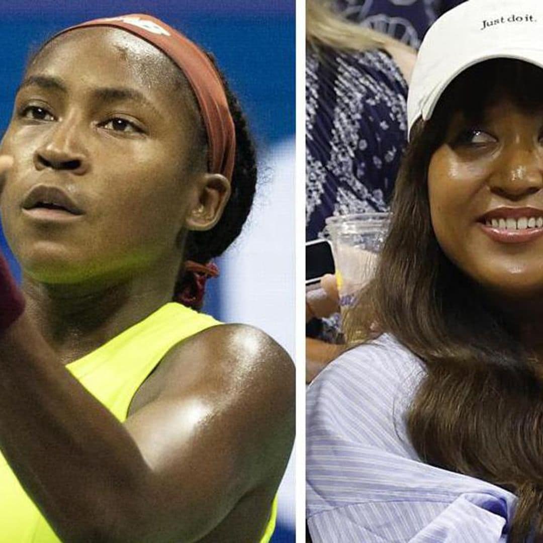 Coco Gauff’s sweet message to Naomi Osaka at the US Open