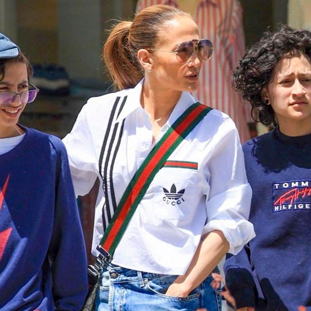 Jennifer Lopez shops for her new $60M mansion with Emme and Max Muniz