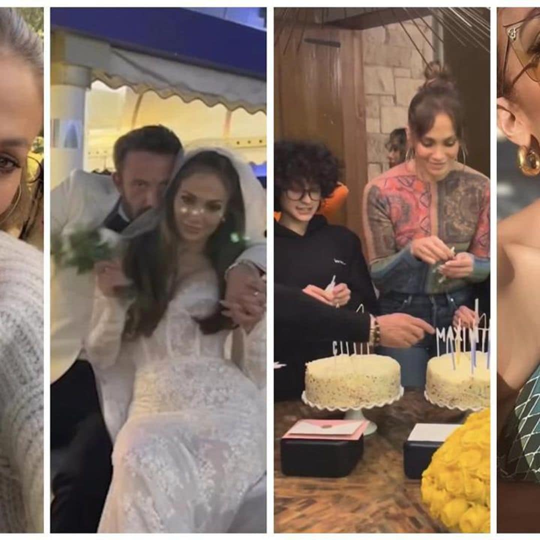 Jennifer Lopez shares her year 2022 in review with never-seen-before snaps and videos