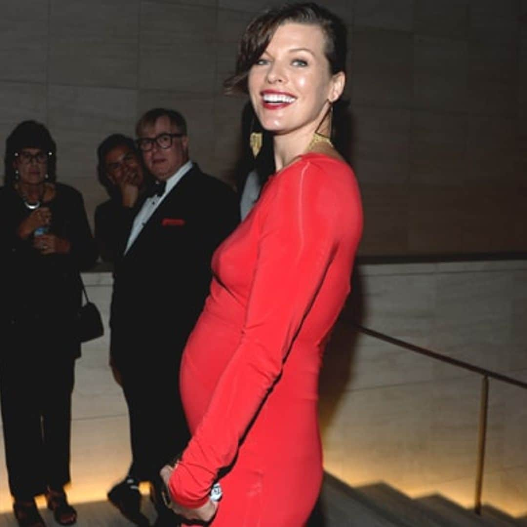 First pic: Milla Jovovich gives birth to second daughter with Paul W.S. Anderson