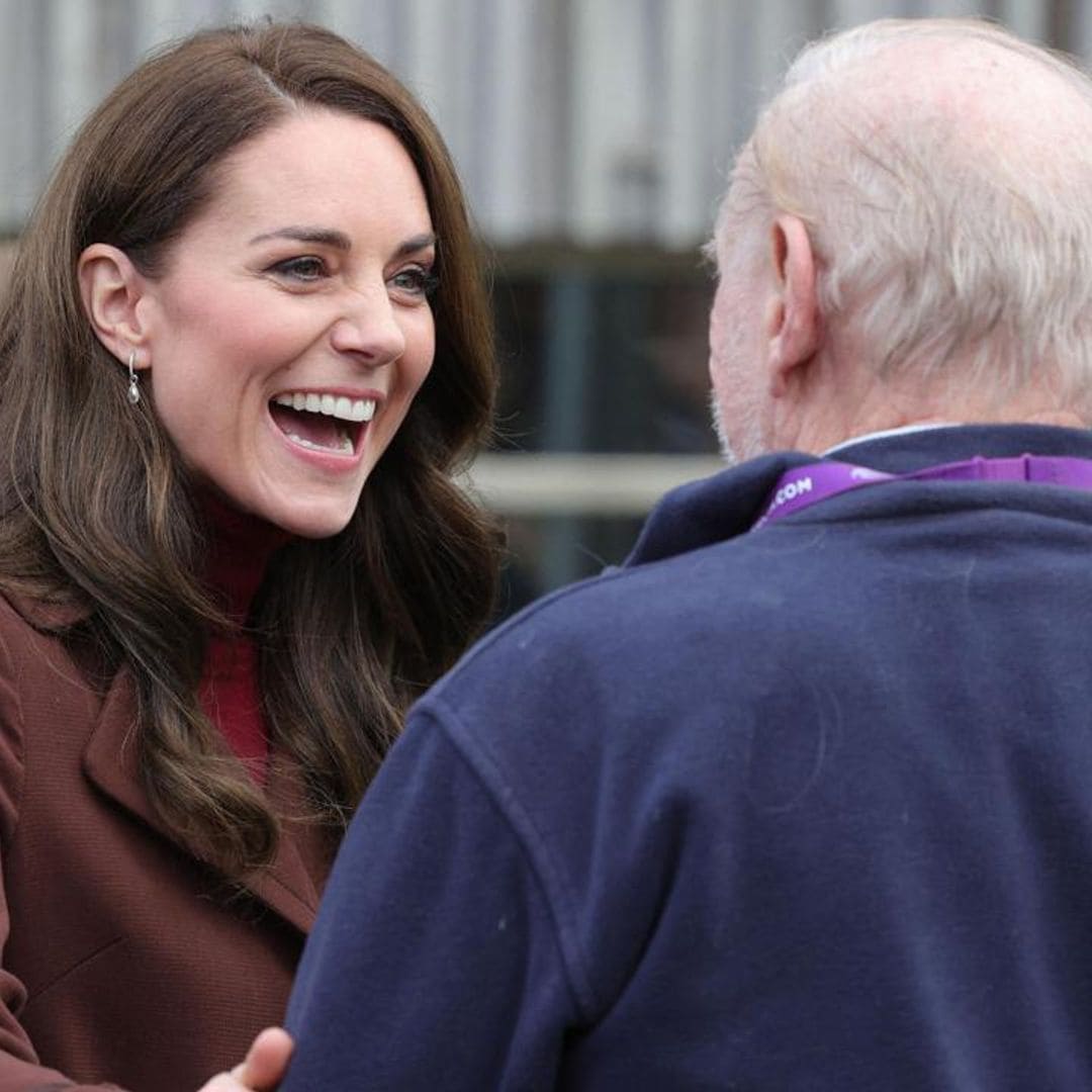 The Princess of Wales reunites with someone from her past