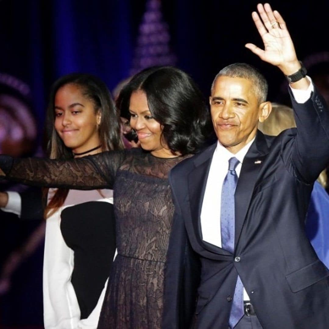 What's next for the Obamas: Malia headed to Hollywood, Barack and Michelle say they'll be back