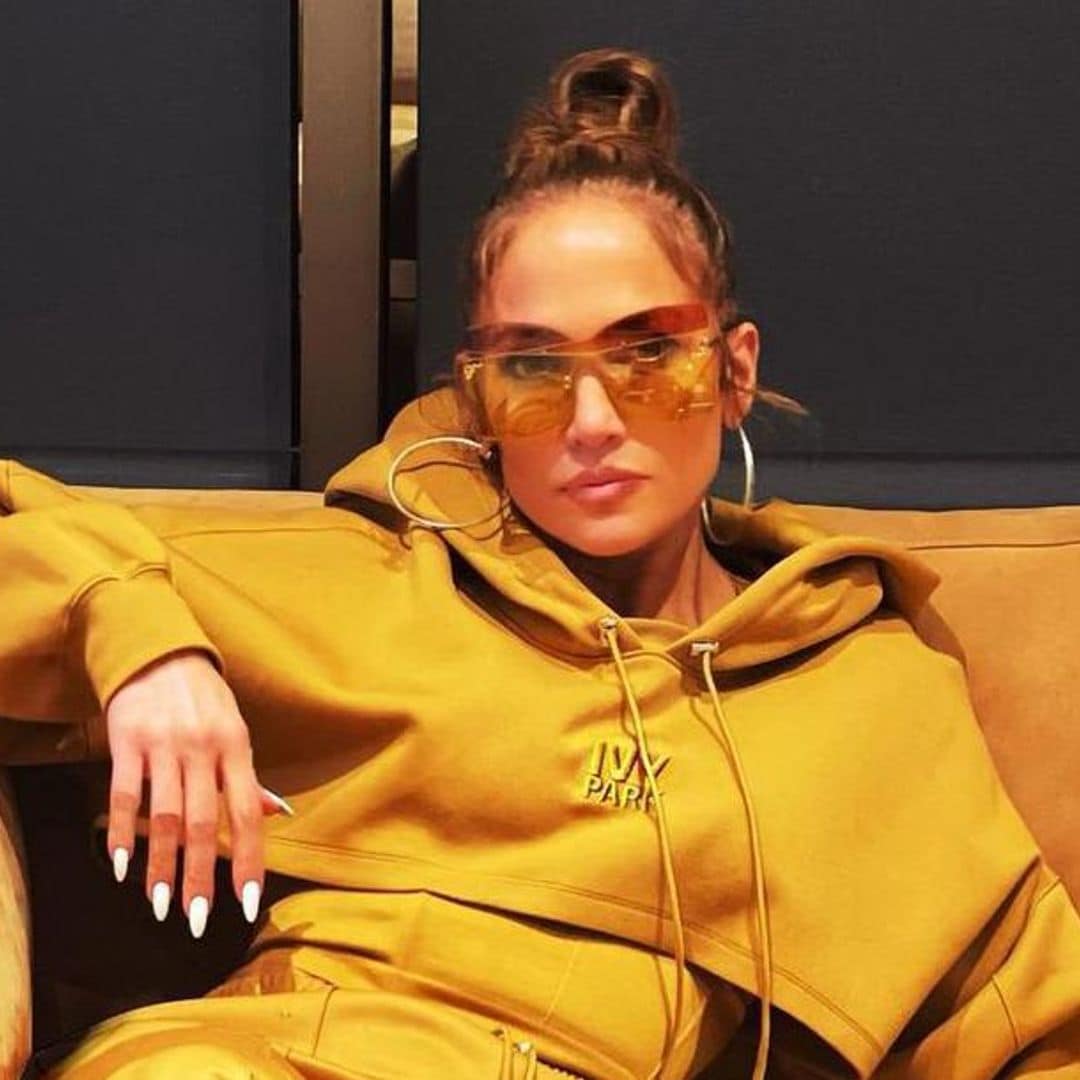 Jennifer Lopez is a golden girl in Beyoncé’s new clothing line