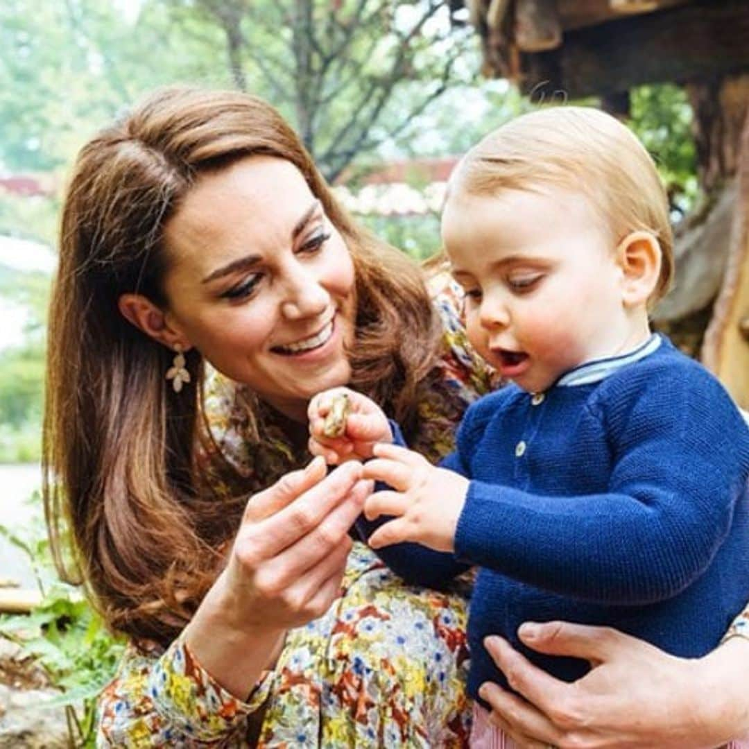 Prince William and Kate Middleton's three children captured in sweet video at Chelsea Flower Show