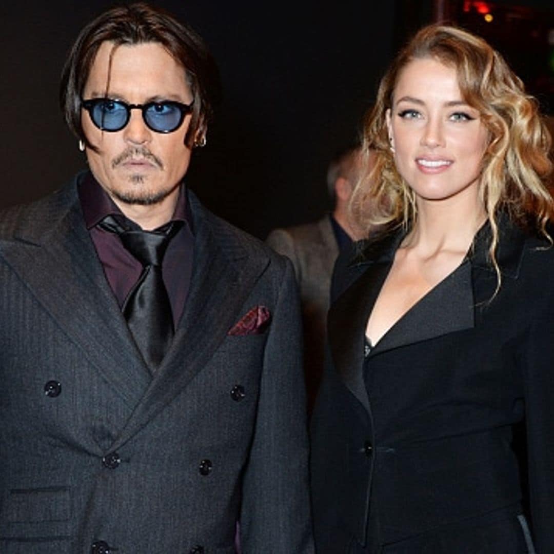 Johnny Depp and Amber Heard get goofy at 'Mortdecai' premiere