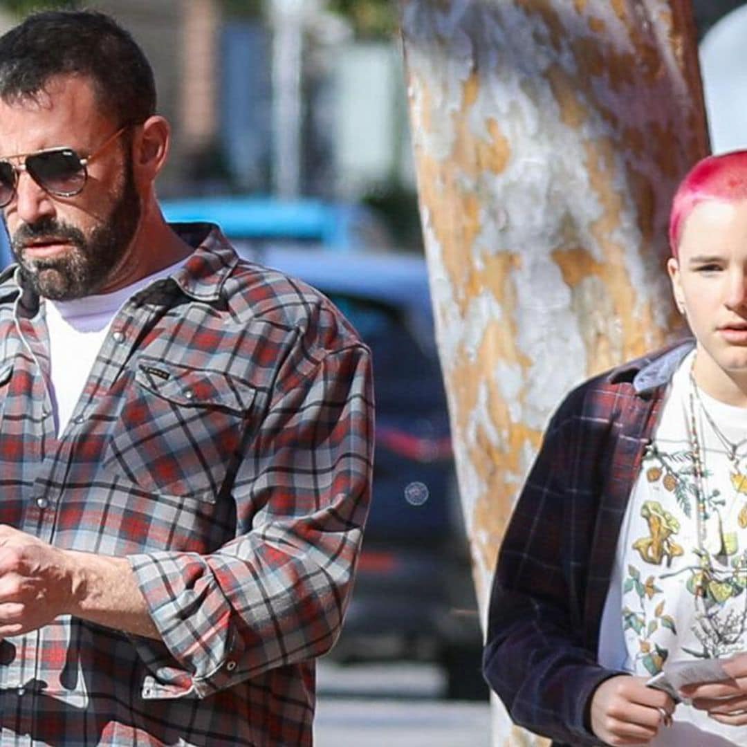 Ben Affleck’s child Seraphina shows off cool new hairstyle