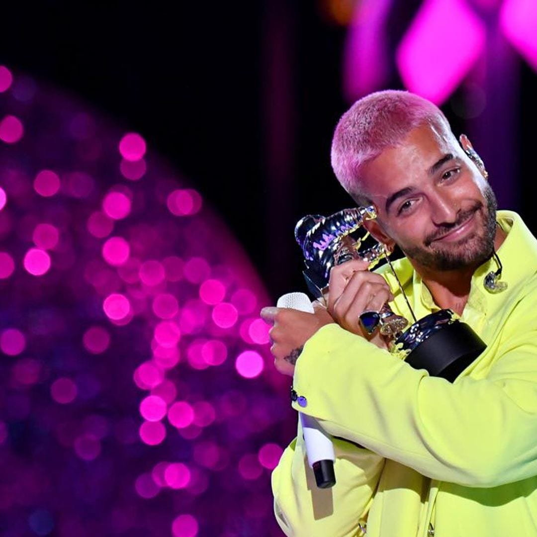 Maluma wins first-ever VMA plus Papi Juancho shines on stage with ‘Hawái’