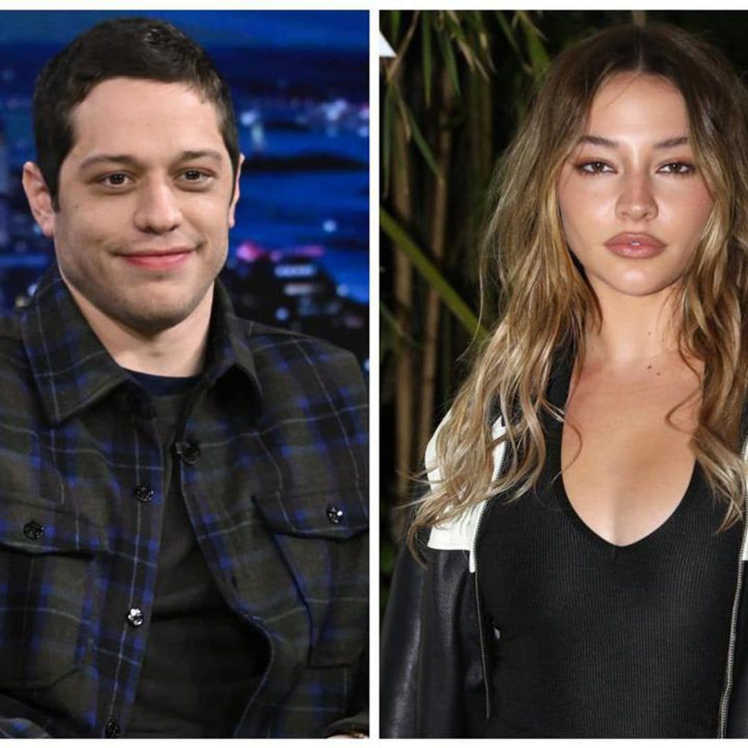 Pete Davidson and Madelyn Cline attend SNL after party together