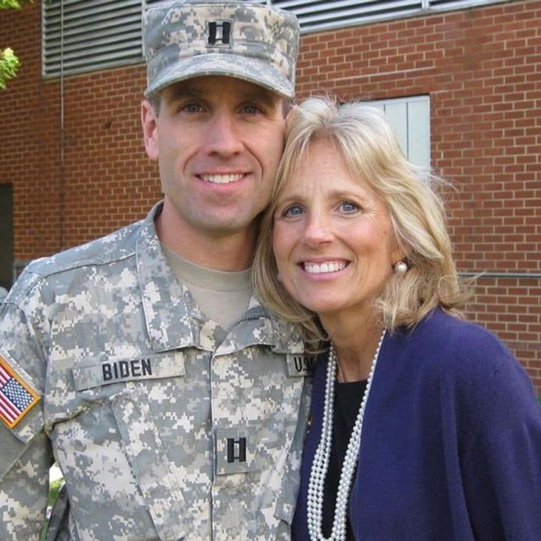 First Lady Dr. Jill Biden honors late stepson Beau Biden with her jewelry