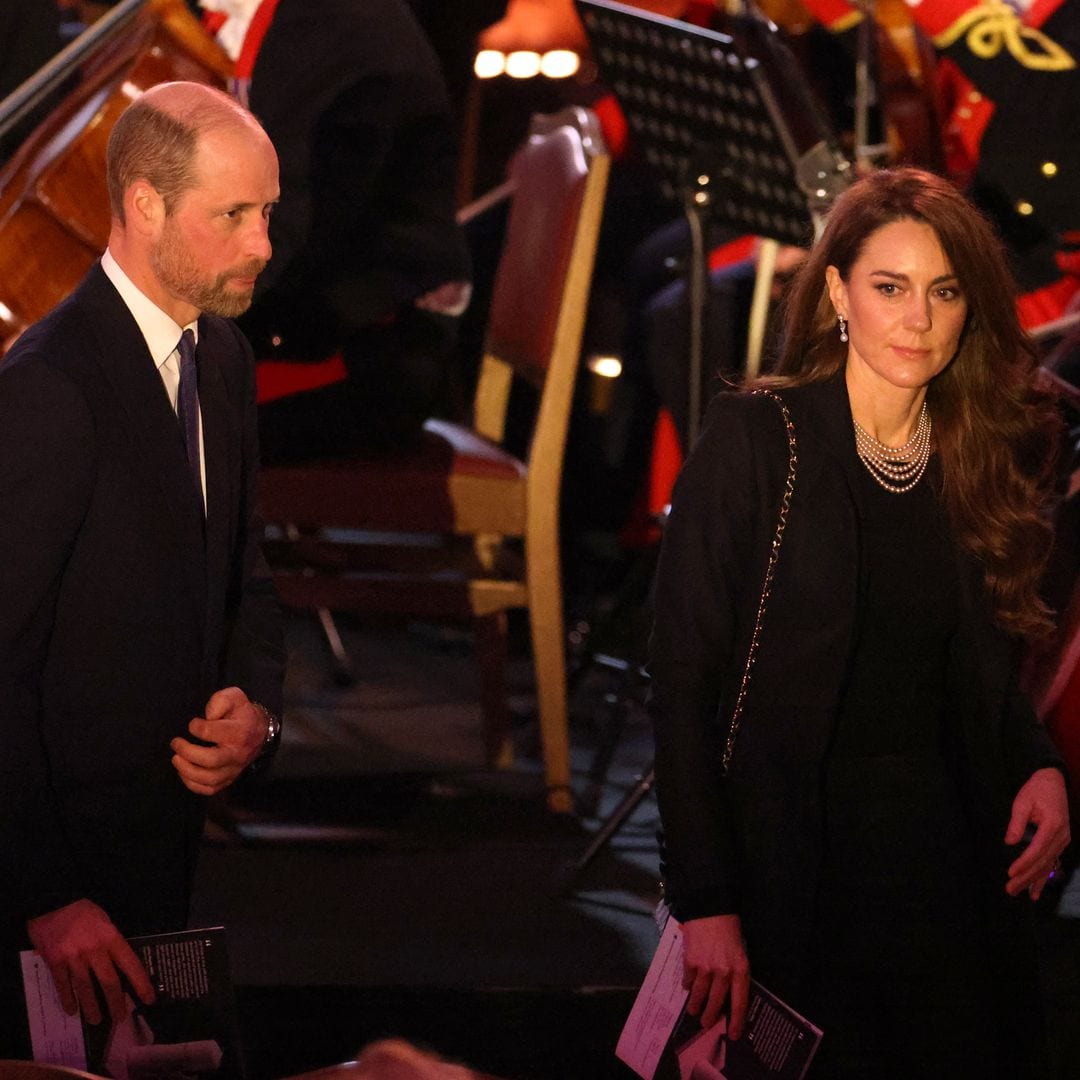 Prince William says 'We are glad we are here' after the Princess of Wales' 'last-minute' decision