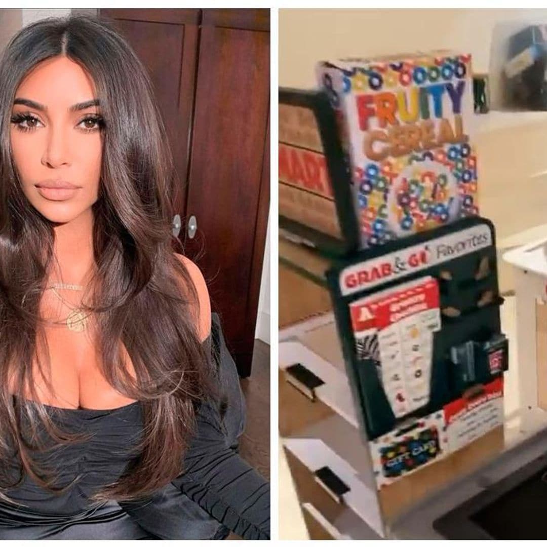 Kim Kardashian shows off her children’s out-of-this-world playroom - complete with concert stage and supermarket