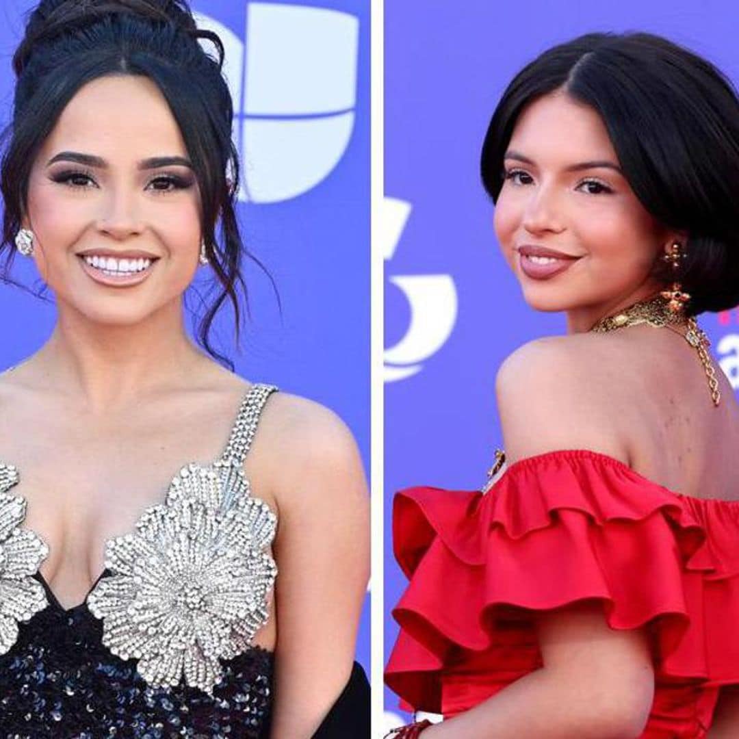 Becky G shares a sneak peek on set with Ángela Aguilar & Leonardo Aguilar