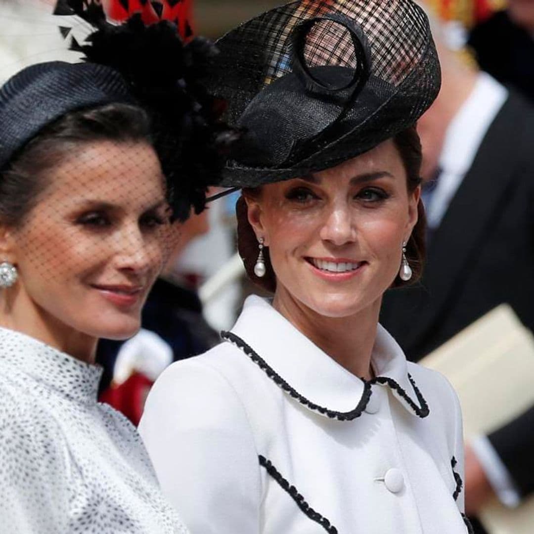 Kate Middleton rocks Queen Letizia’s go-to summer hairstyle