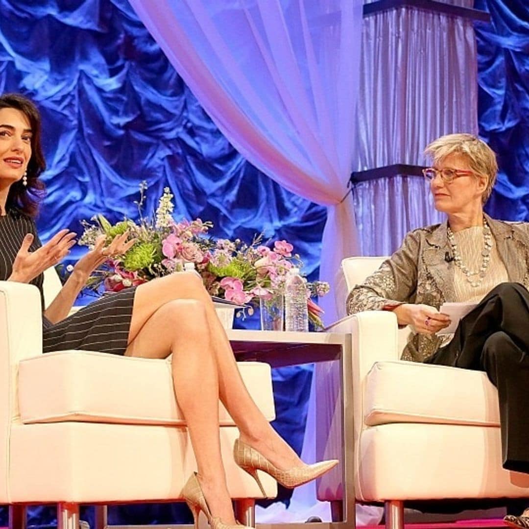 Amal Clooney gives her mom such sweet accolades and explains why women must stick together