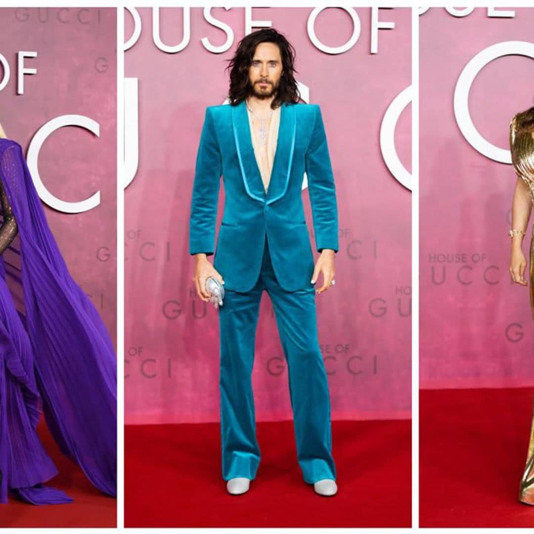 See all the stunning fashion from the ‘House of Gucci’ Premiere Red Carpet [Photos]