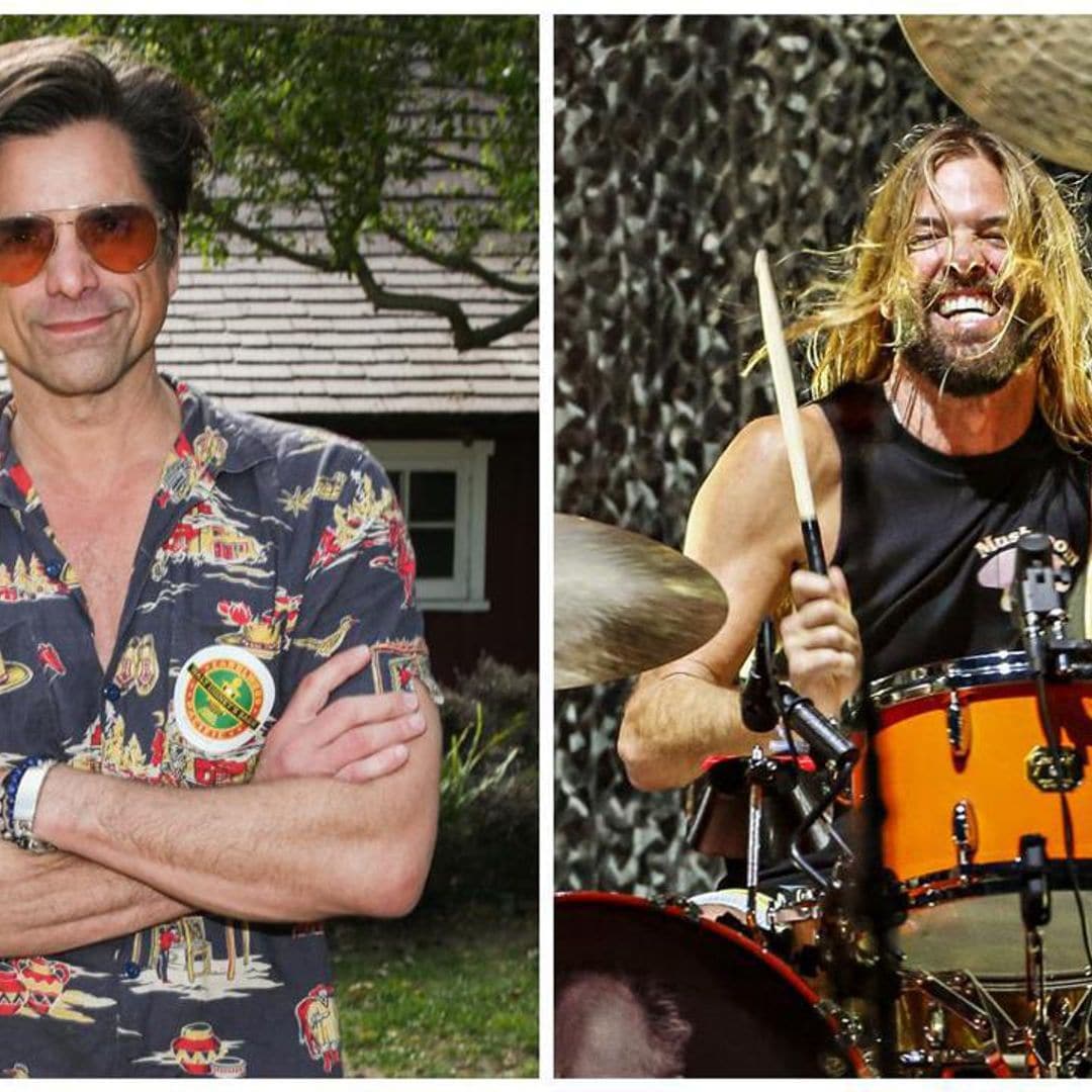 John Stamos shares the last text message Foo Fighters drummer Taylor Hawkins sent him