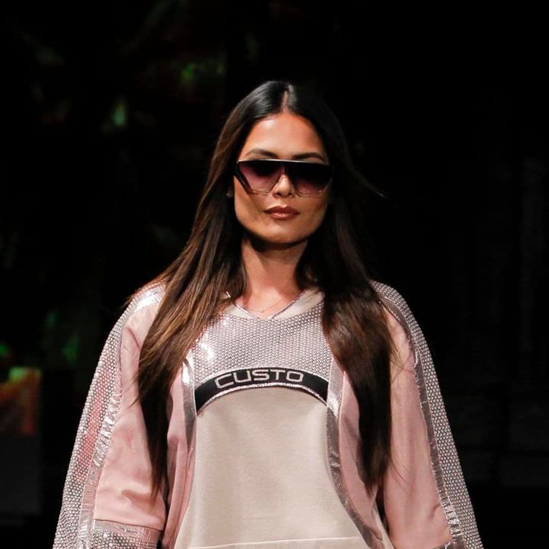 Miss Universe 2020 Andrea Meza debuts in NYFW modeling for Custo Barcelona