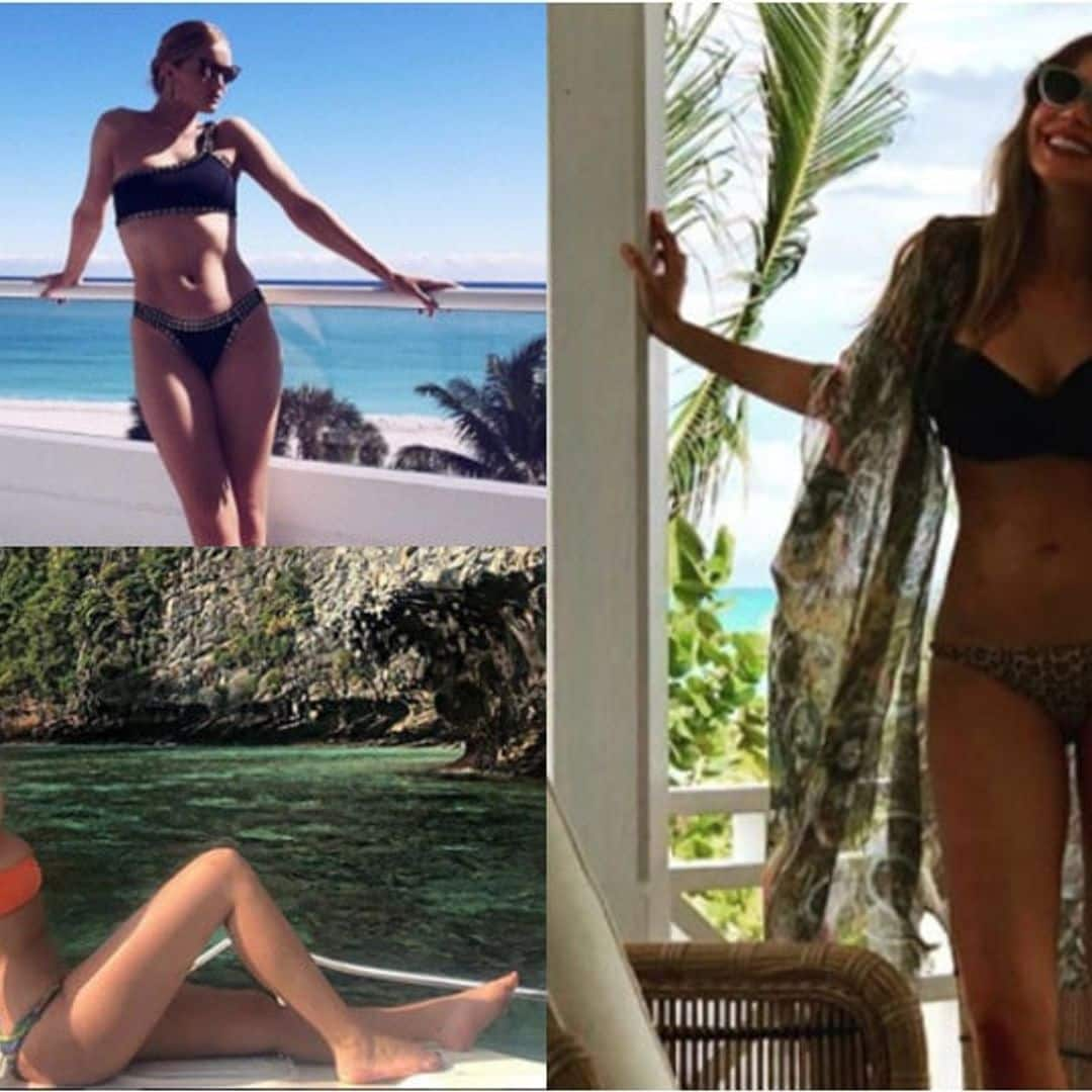 Celebrity bikini bodies: The stars and royals show off their figures in swimsuits