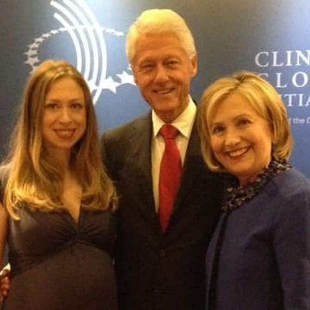 Bill Clinton on 'grandbaby watch' as Chelsea nears end of her pregnancy