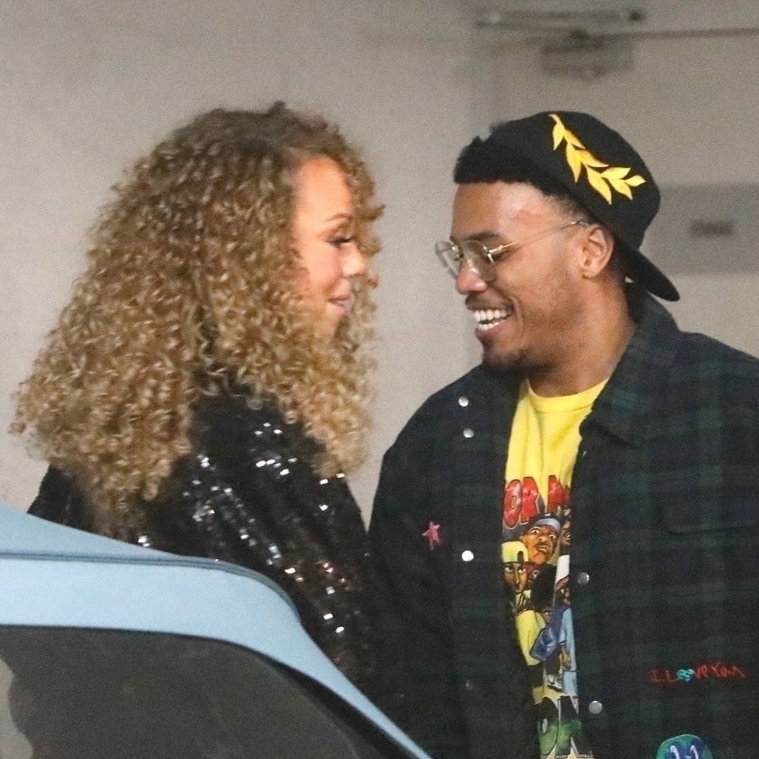 Mariah Carey and Anderson .Paak's date night: hand in hand with '90s hair