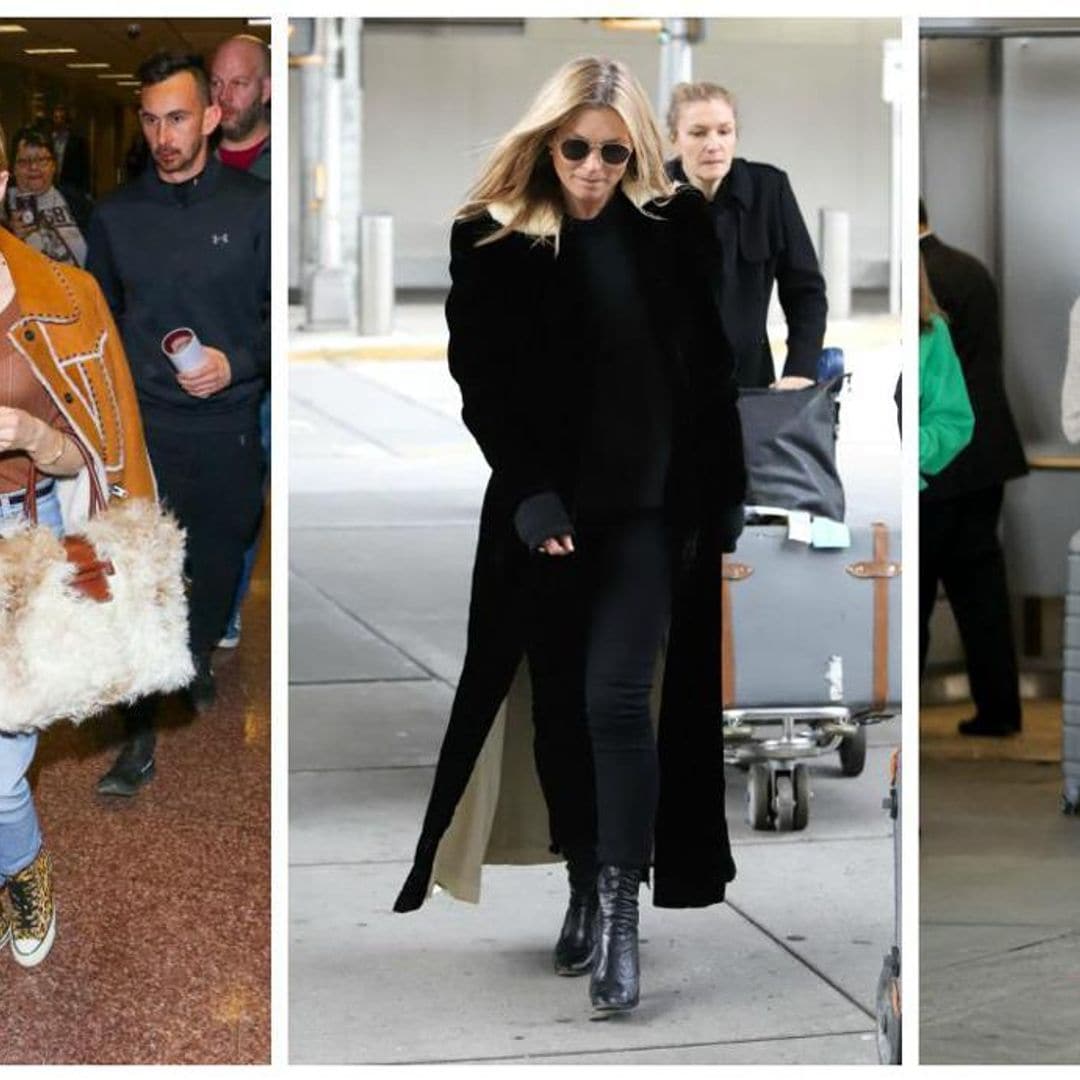 See these stars glamourous airport fashion