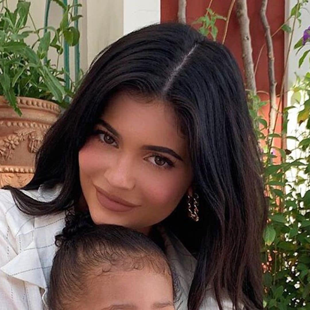 Kylie Jenner shares one of her first photos with daughter Stormi