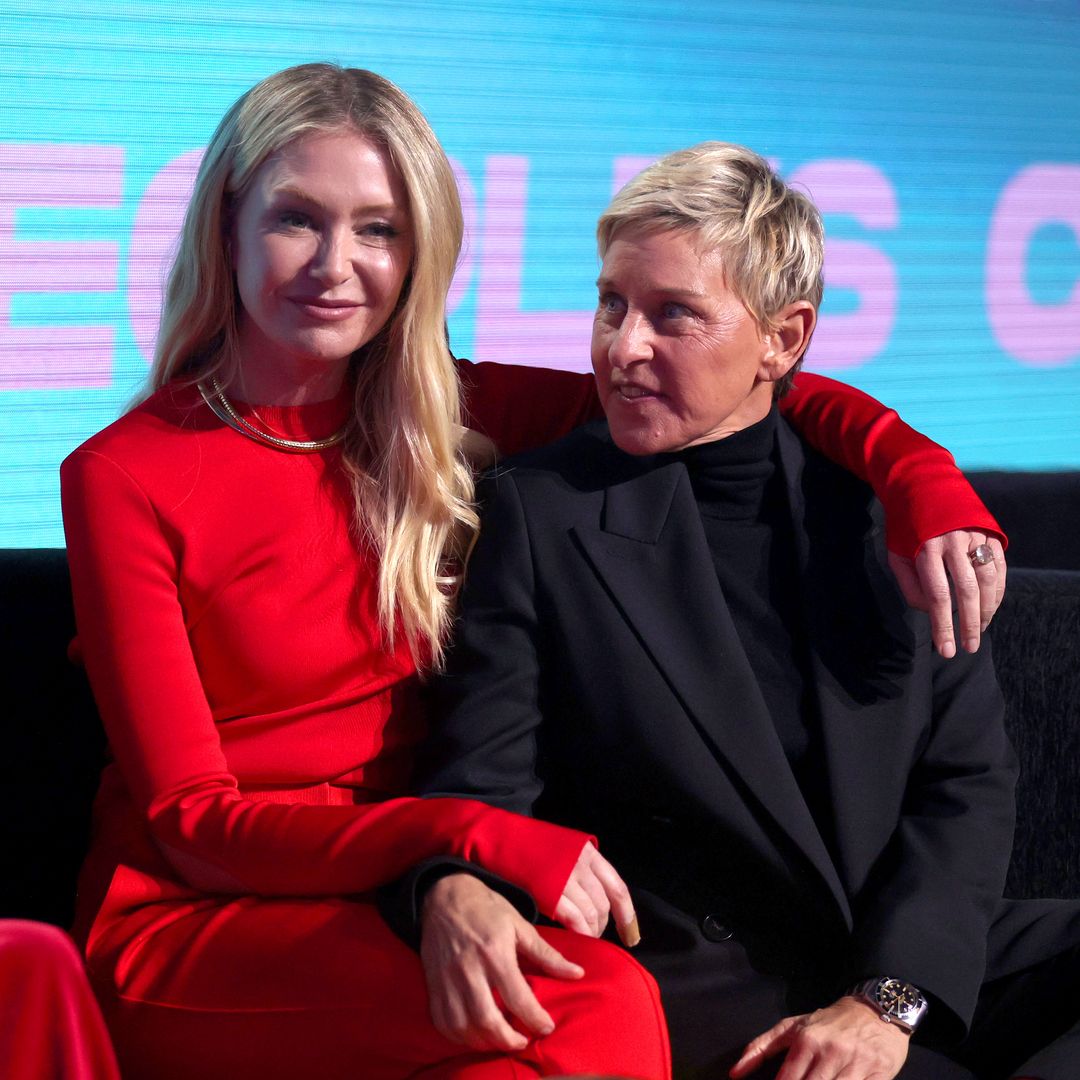 Ellen DeGeneres shares cute selfie with Portia de Rossi, and the backdrop might be their new home in the UK