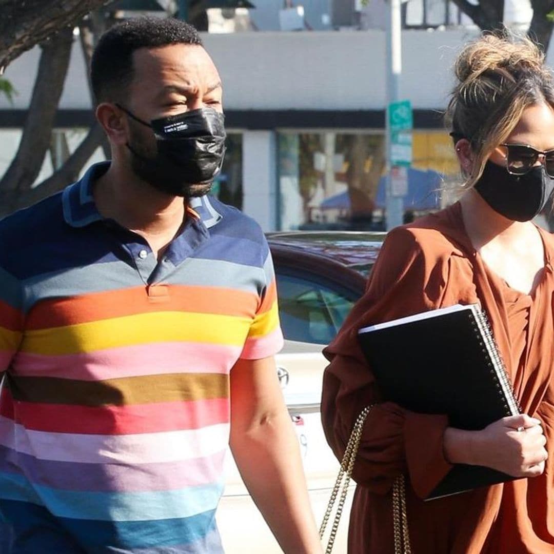 Chrissy Teigen and John Legend were seen out for the first time since their pregnancy loss