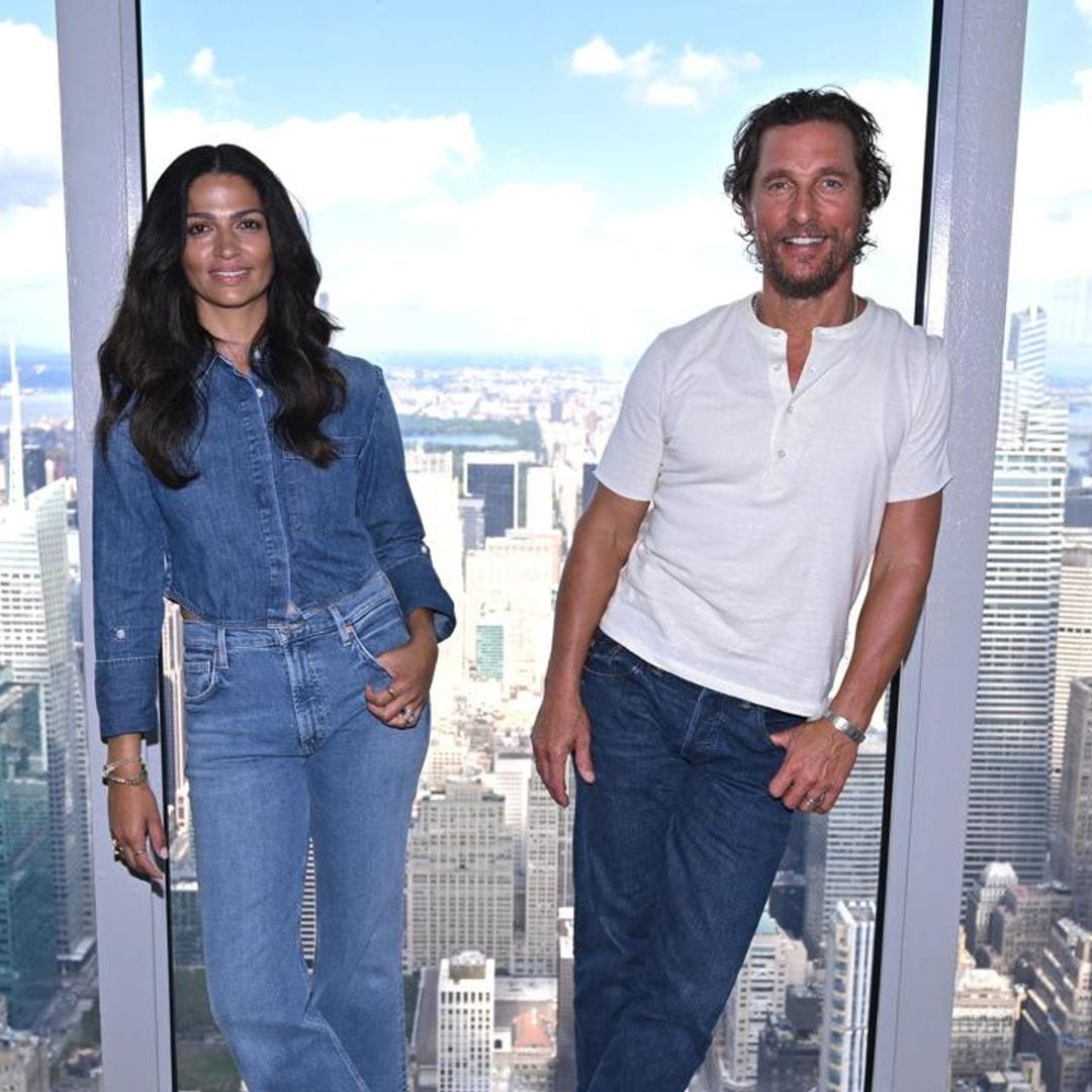 Camila Alves surprises Matthew McConaughey to celebrate the success of his book ‘Greenlights’