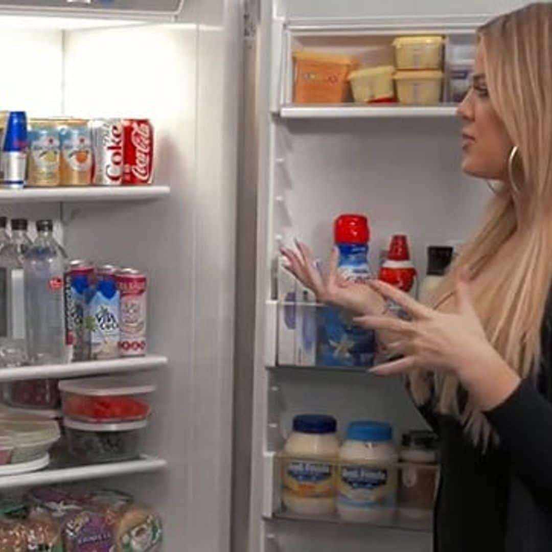 Khloé Kardashian explains method behind her very well-organized refrigerator