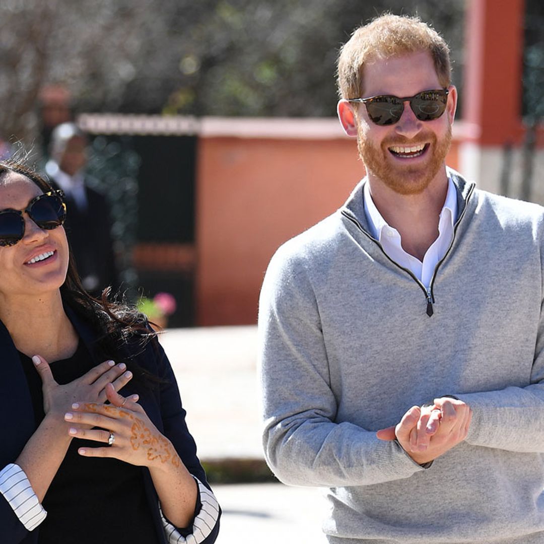 Prince Harry has this cheeky response after Meghan Markle is congratulated on her pregnancy