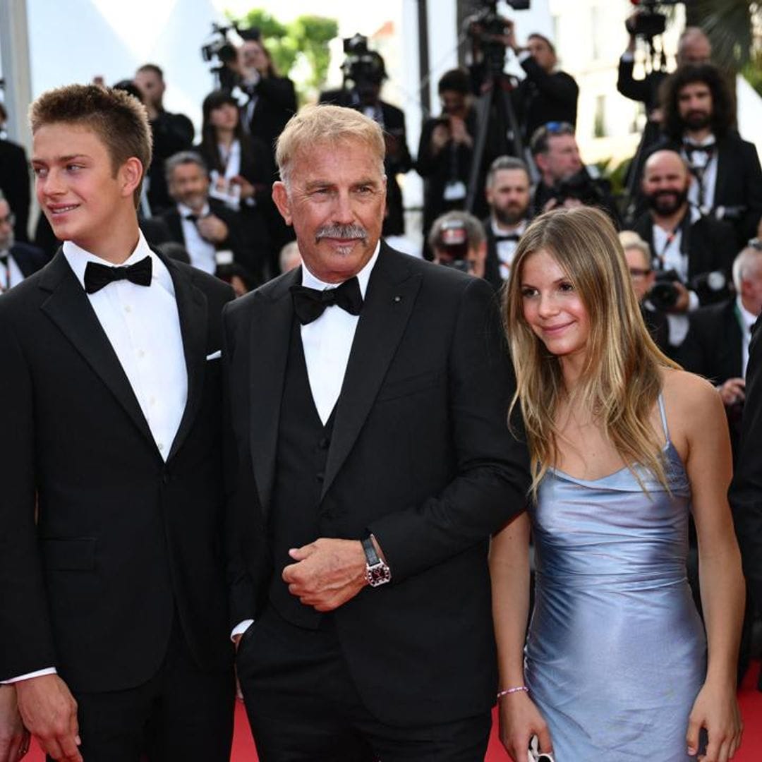 Kevin Costner and his five kids attend Cannes premiere of ‘Horizon’