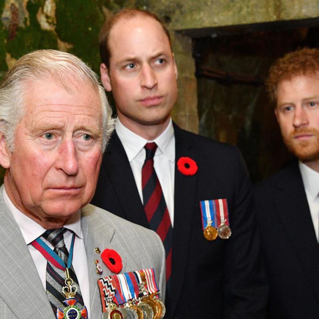 How Prince Harry and Prince William learned their dad has coronavirus