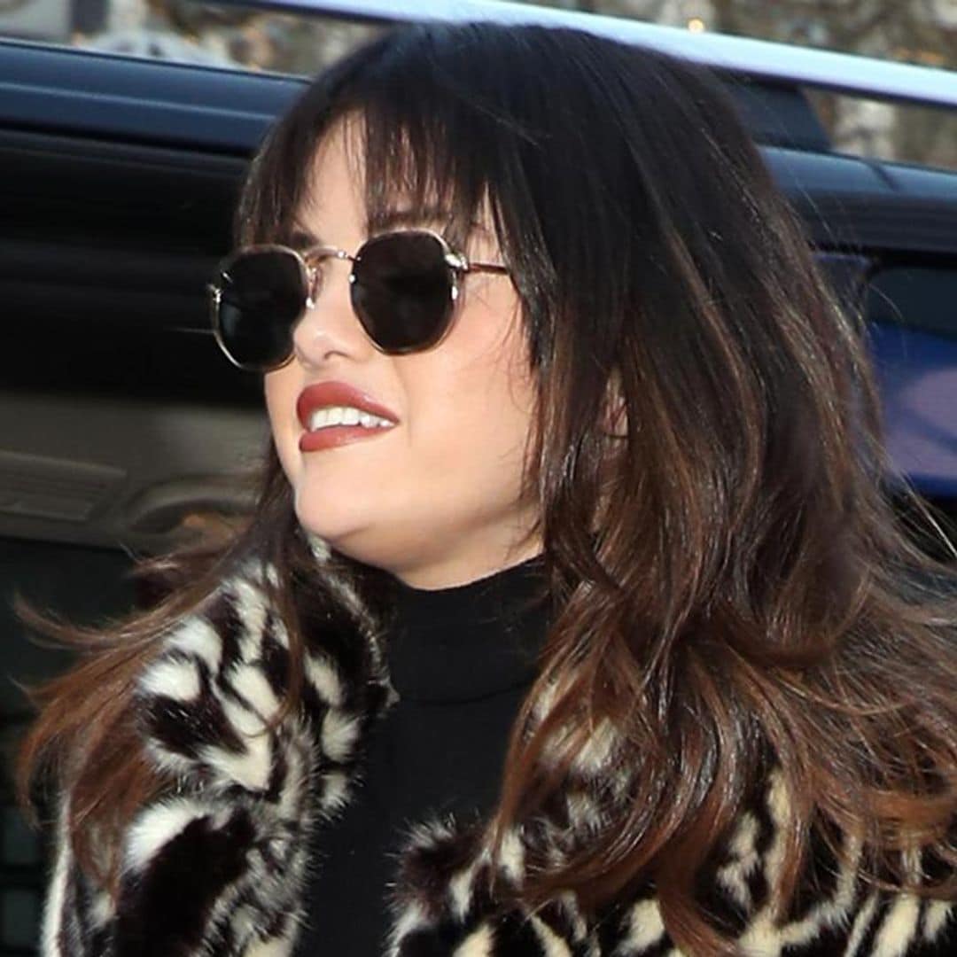 Selena Gomez’s zebra-print coat is sold out, but here are some chic pieces you can still snag