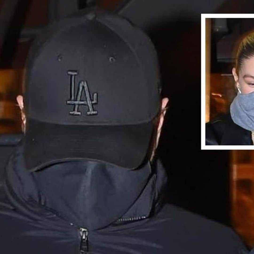 Leonardo DiCaprio tries to go incognito after a dinner date with Gigi Hadid