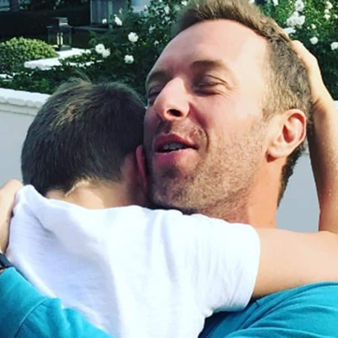 Gwyneth Paltrow shares sweet Thanksgiving snapshot of ex Chris Martin and their son Moses