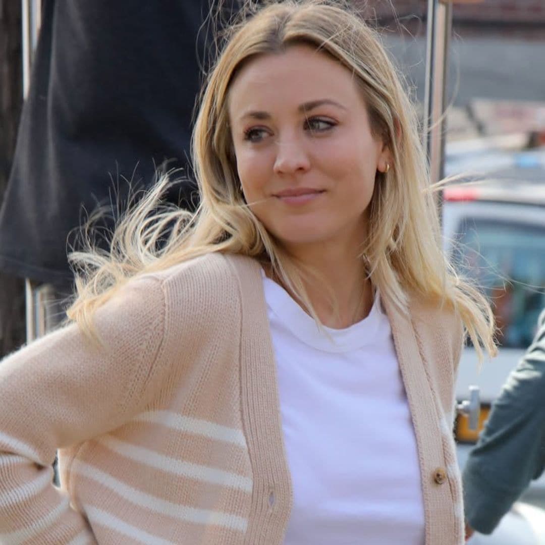 Kaley Cuoco’s reaction to her first Golden Globes nomination will make you emotional