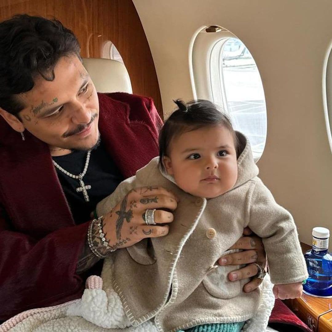 Christian Nodal dedicates an emotional message to his daughter Inti on his first Father’s Day