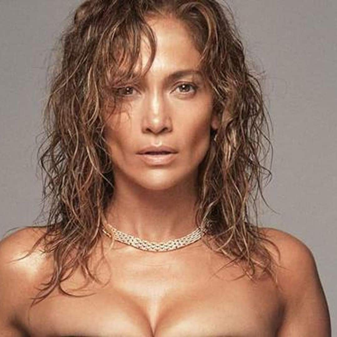 Jennifer Lopez rocked her natural texture, and we're inspired to ditch the hair tools