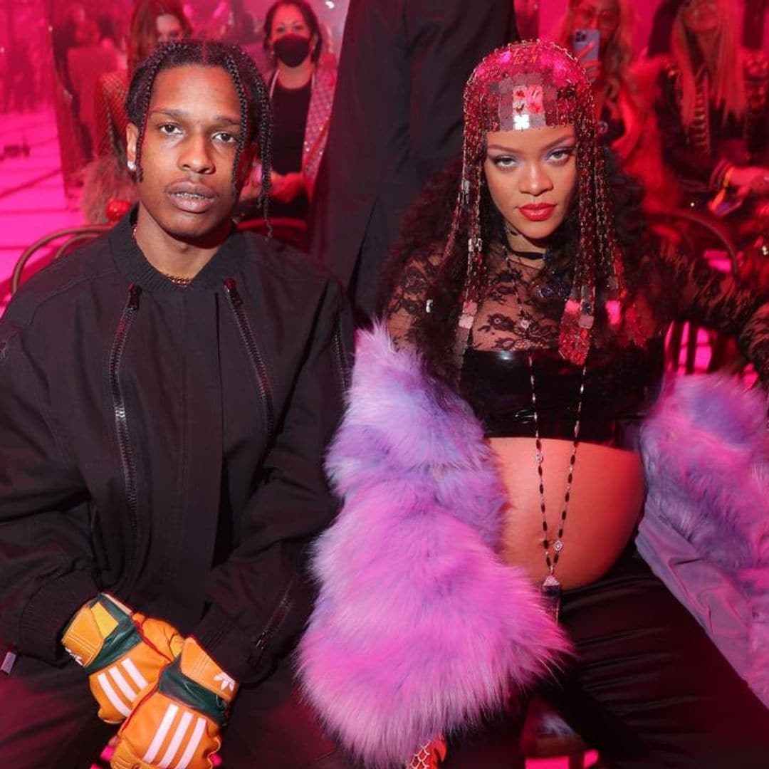 A$AP Rocky gives Rihanna a bracelet with a May birthstone charm