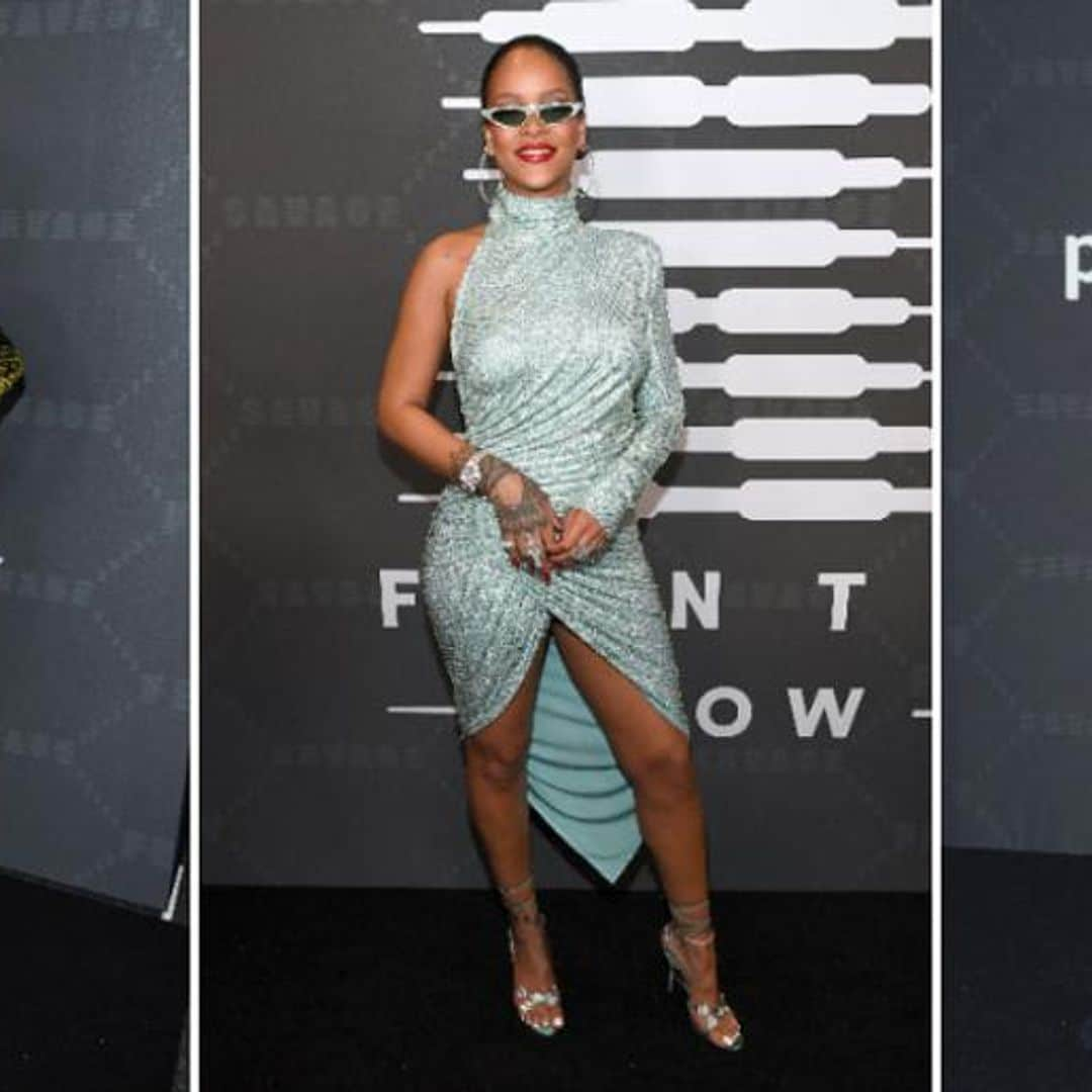 Rihanna has star-studded support at Savage X Fenty fashion show