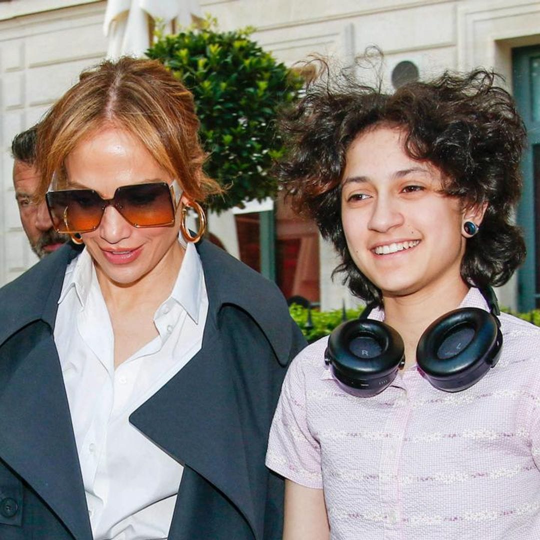 Jennifer Lopez and daughter Emme enjoy a cultural adventure at the Louvre in Paris